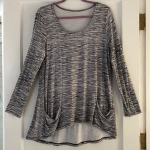 Grace striped tunic